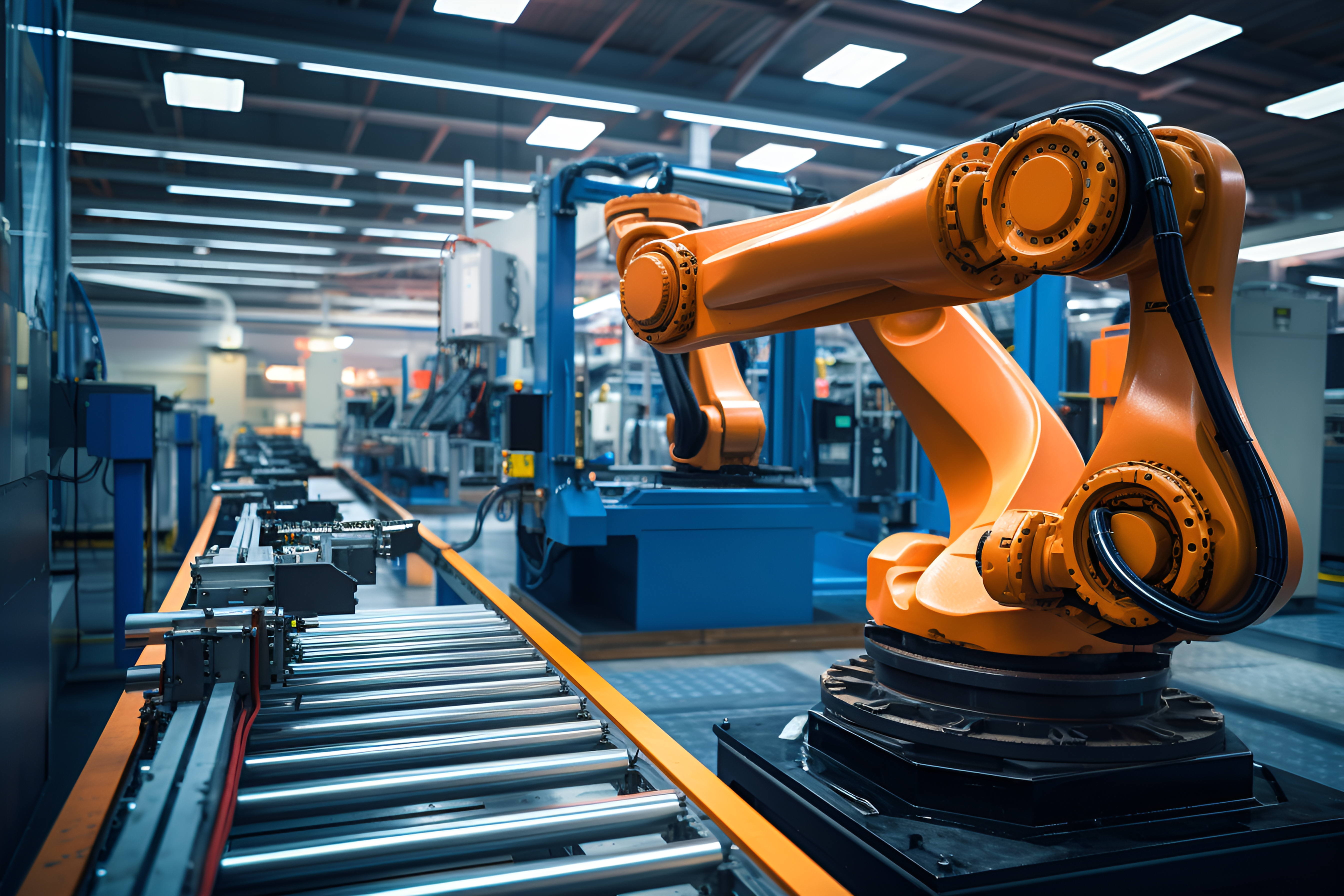 攝圖網(wǎng)_601308666_工廠里的機(jī)械臂(企業(yè)商用)